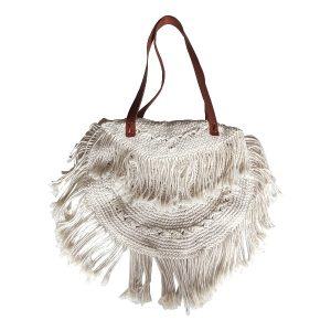 Bali macrame bag