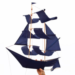 Sailing ship kite