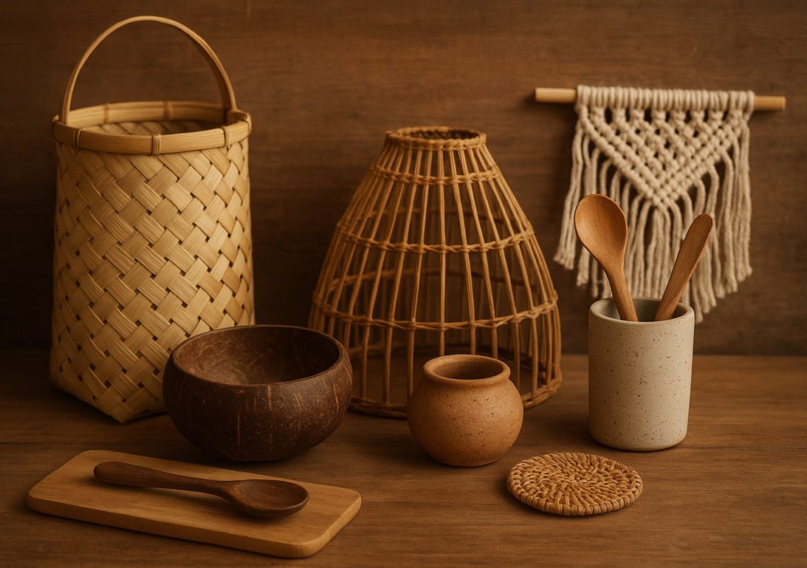 Handicrafts Made From Natural Materials