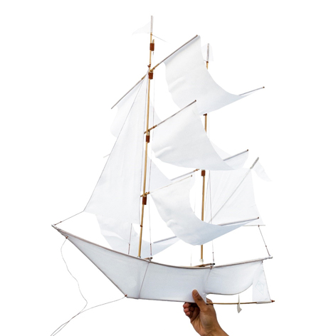 Sailing ship kite