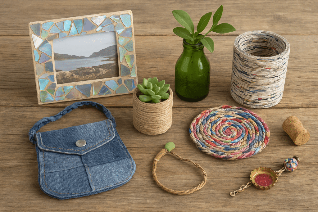 Handicrafts Made from Recycled Materials