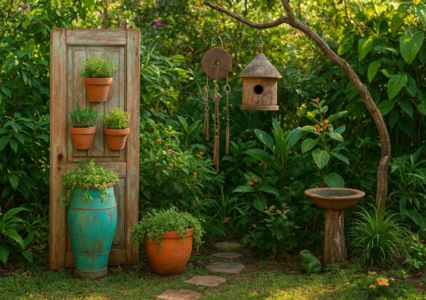 Handicrafts for Garden Decoration: Transforming Your Outdoor Space with Personality, Texture & Color